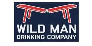 Wild Man Drinking Logo