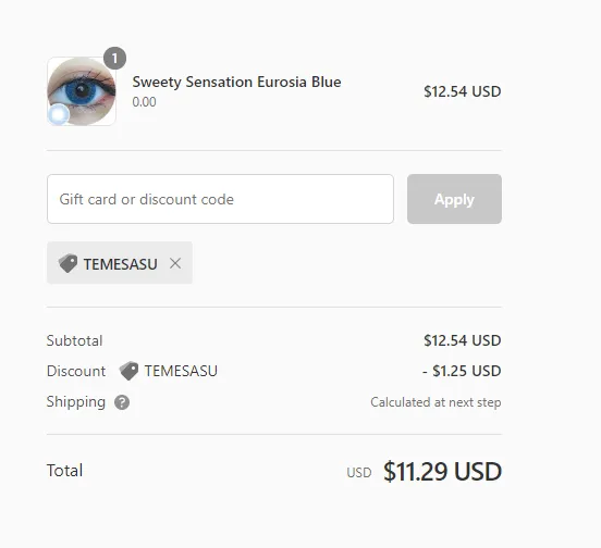 Checkout screenshot 1